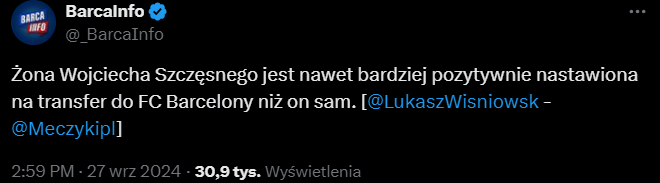 HIT! Tak żona Wojciecha Szczęsnego ODBIERA TRANSFER męża do Barcelony XD